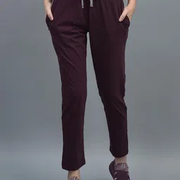 Dollar Women Rapid-Dry Slim-fit Pure Cotton Track Pants-picture-15