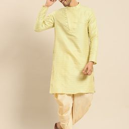 Amodh by Kisah Men Kurta With Dhoti Pants-picture-14