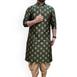 Sydney Heights Woven Design Regular Kurta with Dhoti Pants-image-88