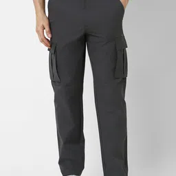 Van Heusen Flex Men Mid-Rise Trousers-image-85