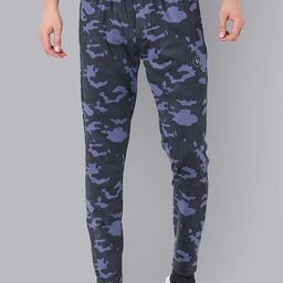 Van Heusen Men Camouflage Printed Slim Fit Track Pants-picture-30
