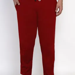 John Pride Men Plus Size Striped Details Straight Fit Cotton Track Pant-picture-20