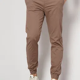 Celio Men Mid-Rise Plain Cotton Joggers-image-66