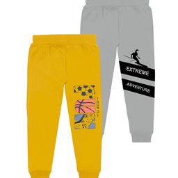 BAESD Boys Pack Of 2 Graphic Printed Cotton Joggers-image-8