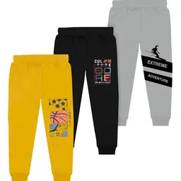 BAESD Boys Pack Of 3 Printed Mid Rise Joggers-picture-10