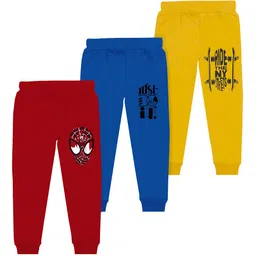 BAESD Boys Pack Of 3 Printed Mid Rise Joggers-picture-9