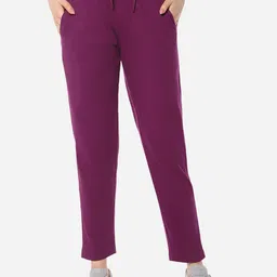 Amante Mid Rise Smart Fit Comfortable Bio Washed Stretch Track Pants-picture-1