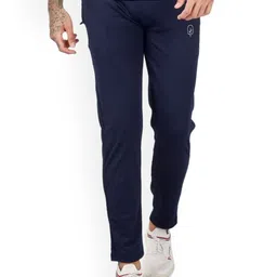BLUEFICUS Men Straight-Fit Mid-Rise Sport Track Pants-image-8