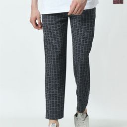 BAESD Pack Of 2 Checked Regular Fit Track Pants-15