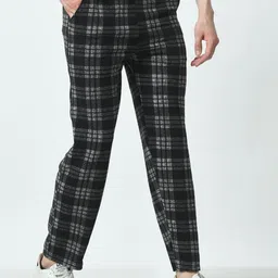 BAESD Men 2Pc Checked Track Pants image 5