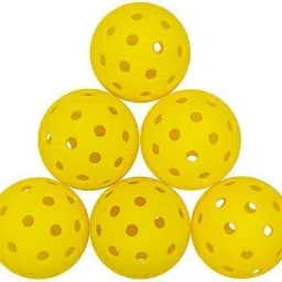 Set Of 6 Balls YLW Pickleball Ball-21