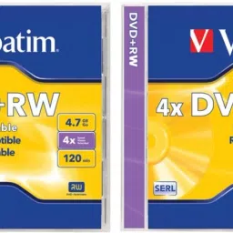 Verbatim DVD Rewritable JEWEL CASE PACK of (2) 4.7 GB-12