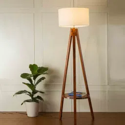 ashni Sirius Teak Wooden Floor Lamp-picture-6