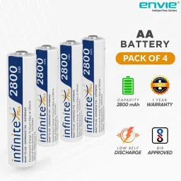 Envie Ecr 20MC With 2800mAh 4pl Rechargeable Battery For AA & AAA With LED IndicatorCamera Battery Charger image 3