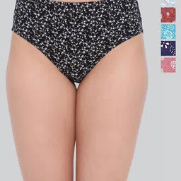LYRA Pack of 6 Assorted Floral Printed Anti-Odour Hipster Briefs-picture-16