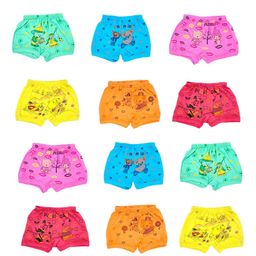 BAESD Kids Pack Of 12 Printed Pure Cotton Basic Briefs-26