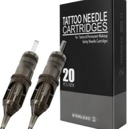 Tattoo Needle Cartridges 1RL Black Box ( Pack Of 20 ) Disposable Round Liner Tattoo Needles-19