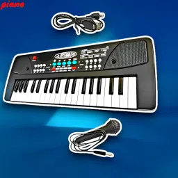 X555 314 Keys Piano Toy with Microphone, USB Power Cable & Sound Recording X555 314 Keys Piano Toy with Microphone, USB Power Cable & Sound Recording Analog Portable Keyboard-image-84