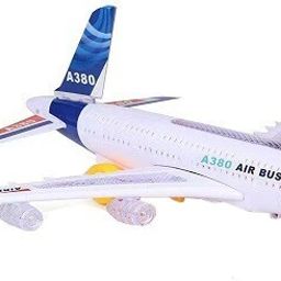 Musical AeroPlane Airbus Bump & Go Action Toy with Sound & Light-267-image-84