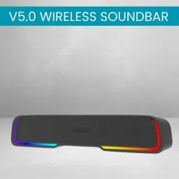 FRONY Audio Bar (PORTABLE HOME THEATER SOUNDBAR) Dynamic Thunder Sound & RGB LightC276 25 W Bluetooth Soundbar-image-75