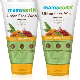 mamaearth Ubtan Natural with Turmeric & Saffron (Pack of 2) Face Wash-picture-30