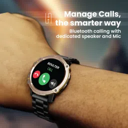 Boult Striker with Rugged & Shock Proof Design, BT Calling, 700 Nits, Metallic Frame Smartwatch image 4