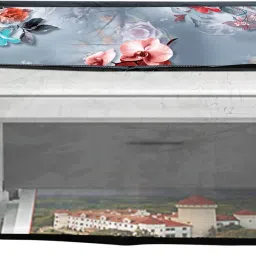 JMT Printer Cover For HP Ink Advantage 2545 All in One Printer (Grey Floral Print) Printer Cover-image-95