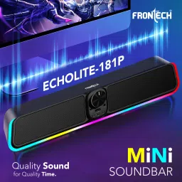 Frontech ECHOLITE SW-0181P Powerhouse 30W Mini Soundbar with RGB & Bluetooth 5.0 30 W Bluetooth Soundbar image 2