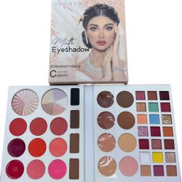 All In 1 Makeup Book Palette Eyeshadow, Blusher, Contour, Highlighter, EyeBrow-46