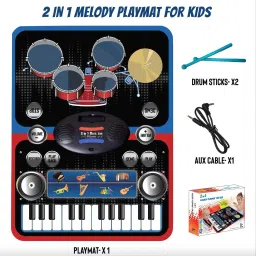 k d enterprise 2 IN 1 MUSICAL JAM PLAY MAT image 2