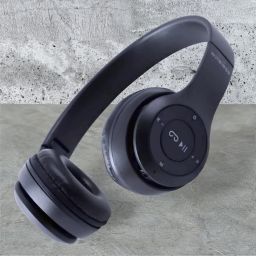 Bluetooth Headphones for Multimedia & Calls with Built-in Mic._PU Bluetooth & Wired Headset-image-107