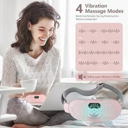 Belly and Back Pain Relief Electric Waist Belt Device for Girls and Women-image-44
