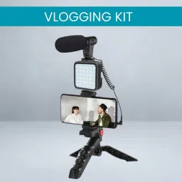 Clairbell Mini Tripod Stand (Video Kit)For Video Recording,Vlogging Kit & Video MakingI56 Tripod-image-42