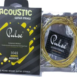 Acoustic PULSE YELLOW STRING SET FOR ACOUSTIC .011 Guitar String-1