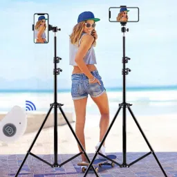 ZAXART professional tripod with clip in low price Monopod Tripod image 3