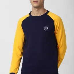 Men Full Sleeve Color Block Sweatshirt-image-79