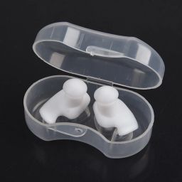 Waterproof Soft Silicone Ear Plug For Swimming & Bathing for Kids & Adult 1 Pair Ear Plug-image-75