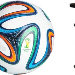 Brazuca Football and Hand pump Football - Size: 5-image-85