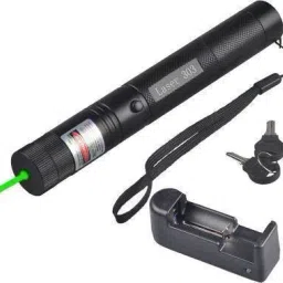 Kmc kidoz Rechargeable Green Laser Pointer Party Pen Disco Light + Battery + Charger-39
