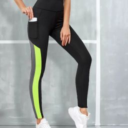 Color Block Women Black Tights-image-54
