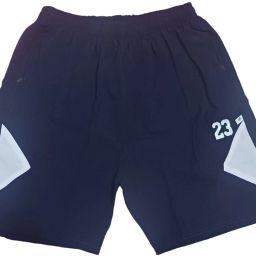 Solid Men Black Regular Shorts, Sports Shorts, Night Shorts, Basic Shorts, Bermuda Shorts-image-3
