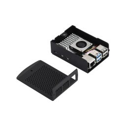 Raspberry Pi 5 Aluminum Case, Pi 5 Metal Protective Box Passive/Active Cooling Case Heat Dissipation Shell Wall Cracket for Raspberry Pi 5 2GB, 4GB, 8GB, 16GB - RS5770Raspberry Pi 5 Aluminum Case, Pi 5 Metal Protective Box Passive/Active Cooling Case Heat Dissipation Shell Wall Cracket for Raspberry Pi 5 2GB, 4GB, 8GB, 16GB - RS5770 image 3
