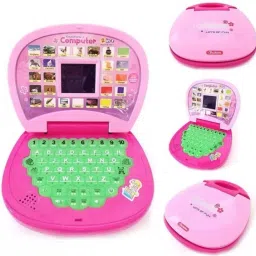 mju Learning Laptop for Kids with small LED Screen, Learning number and Alphabets image 2