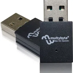 Multybyte DVR Supported AC300 Mbps USB WiFi Dongle for PC/Laptop | High-Speed Wifi Adapter USB Adapter image 2