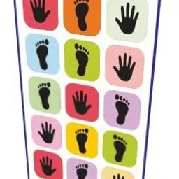 Handprint Footprint Mat for Kids Exercise-27