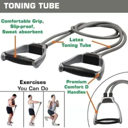 Double Toning Resistance Tube with D Handle 10 mm Table Tennis Rubber-picture-19