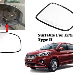 Manual Driver Side, Rear View Mirror For Maruti Suzuki Ertiga-9