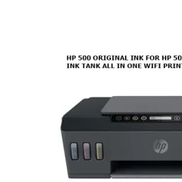 HP 500 ALL IN ONE INK TANK PRINTER ORIGINAL INK Black Ink Bottle-image-104