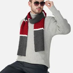 Joe Hazel Self Design Men Muffler-image-36