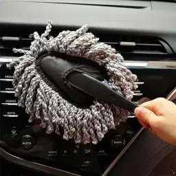 Car Duster, Multi-Purpose Microfibre Car Wash Brush, Wet and Dry Duster-image-33